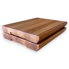 Kép betöltése a galériamegjelenítőbe: VÁGÓDÉSZKA TÖLGYFÁBÓL EGYEDI STÍLUSBAN 410x310x42 MM